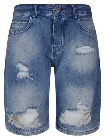 2Y Jeans-Shorts in blue