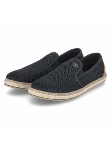 Bugatti Slipper in schwarz