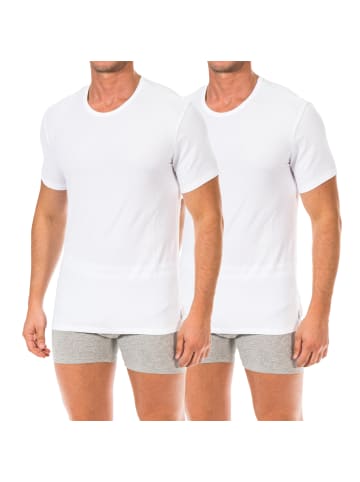 CALVIN KLEIN UNDERWEAR 2er-Set: Unterhemd in White