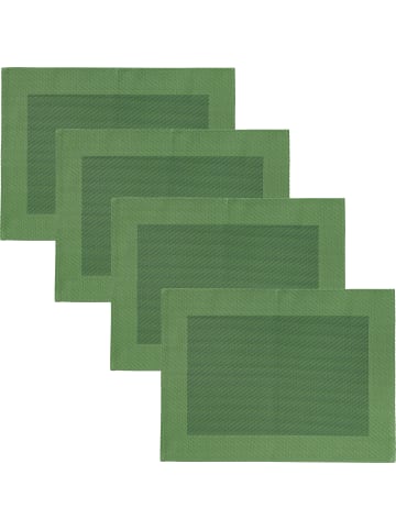 Erwin Müller Tischset 4er-Pack Lissabon in grün