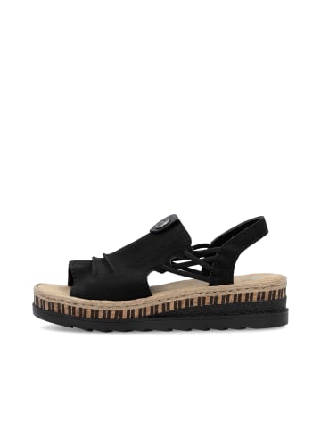 rieker Sandalette in schwarz