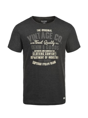 BLEND Rundhalsshirt BHVadim in Dunkelgrau