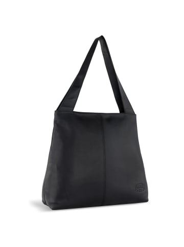 KLONDIKE 1896 Rush Katrina Schultertasche Leder 27 cm in schwarz