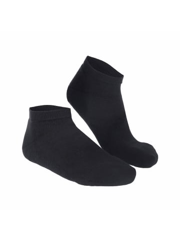 Kunert Sneakersocken Richard Plush Plüschsohle in Black
