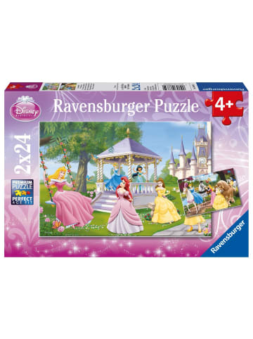 Ravensburger Disney: Zauberhafte Prinzessinnen. Puzzle 2 x 24 Teile