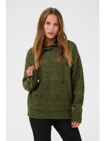 Kaffe Strickpullover KAuma Loose fit in Ivy Green Melange