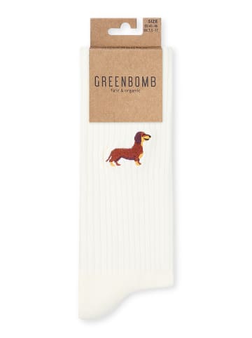 GreenBomb Tennis Socks Wiener in Sand