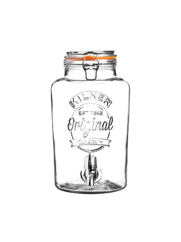 Kilner KILNER | Getränkespender, ROUND, klar, 8 L