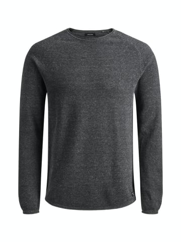 Jack & Jones Pullover in Dark Grey Melange