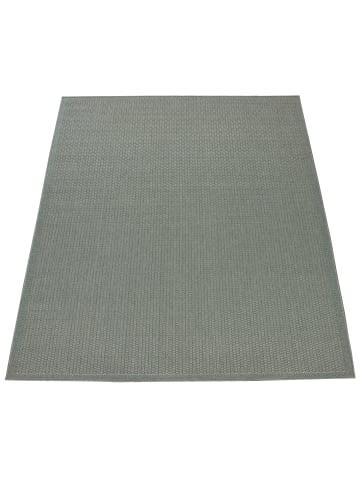 KADIMA DESIGN Outdoor Teppich Natur Balkon, Terrasse in Grün