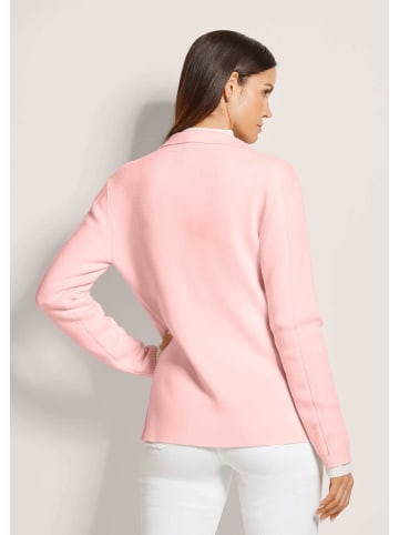 MADELEINE Strickjacke aus Merinowolle und Kaschmir in puderrosé