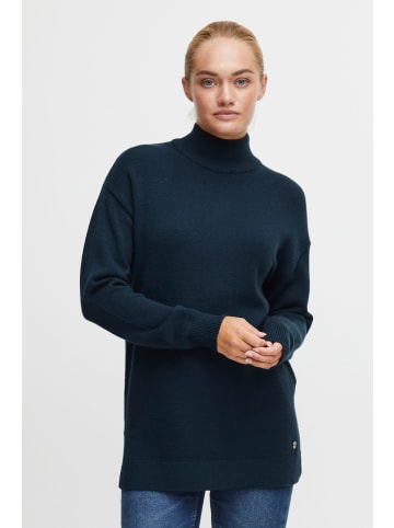 Oxmo Strickpullover OXRatina in Dunkelblau