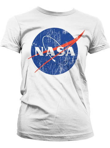 Nasa Shirt in Weiß