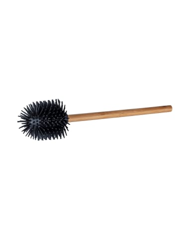 Wenko Toilettenbürste aus Silikon in Schwarz, Ø 7,5 x (H) 35 cm
