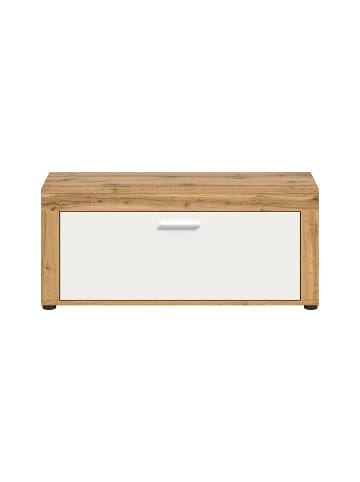 ebuy24 Sitzbank Jam Weiß 100 x 35 cm