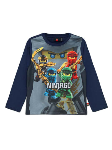 Legowear Langarmshirt in Dunkelblau