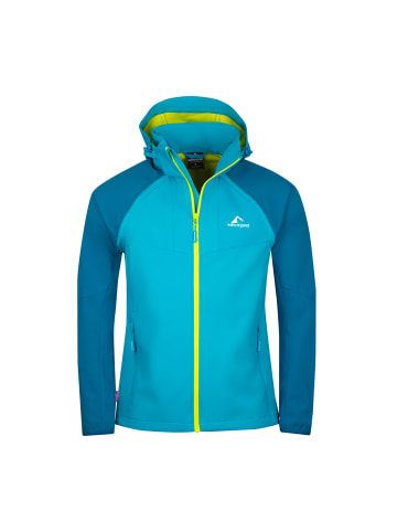 Westfjord Zipp-Off Softshelljacke Skogar in navy/fireberry