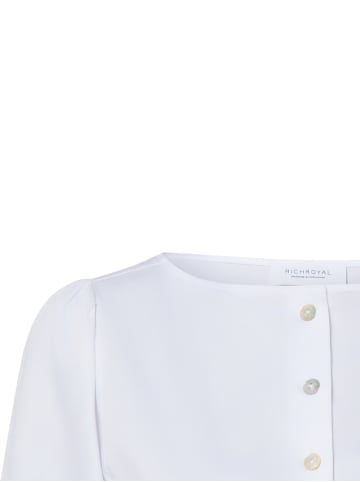 Rich & Royal Bluse in weiß