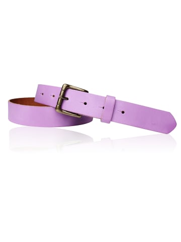 FRONHOFER Damengürtel Leder in Lavendel