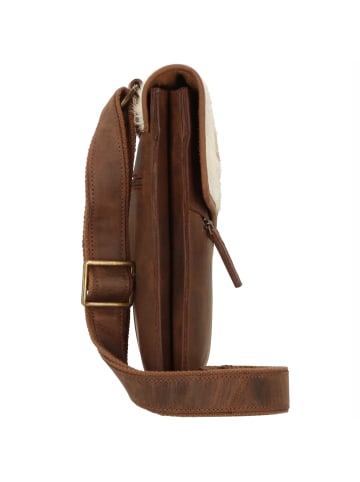 Greenland Nature Natural Combination Umhängetasche Leder 26 cm natural