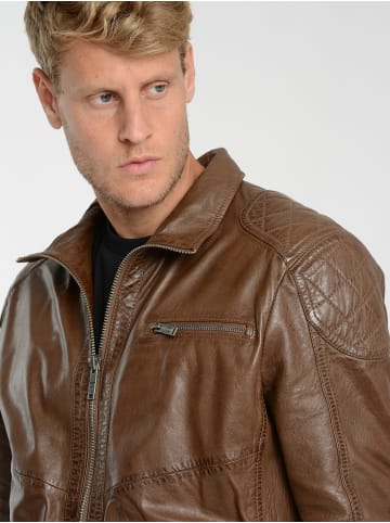 JCC Lederjacke 3102231 in dunkelbraun