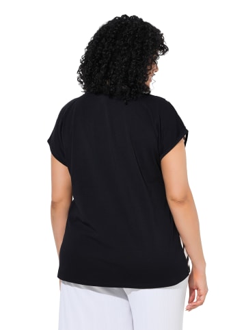 Ulla Popken Shirt in schwarz