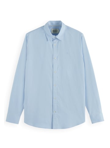 Scotch & Soda Hemd 'CORE OXFORD SOLID' in hellblau