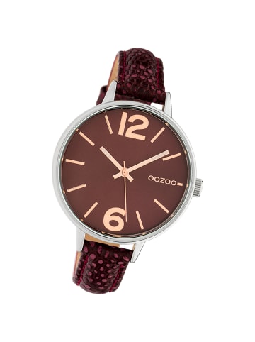 Oozoo Armbanduhr Oozoo Timepieces braun groß (ca. 42mm)