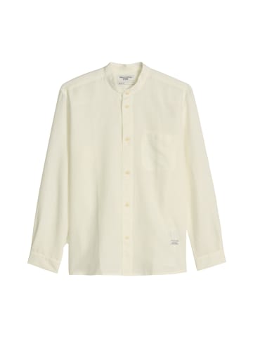 Stehkragen-Hemd regular in Silky White