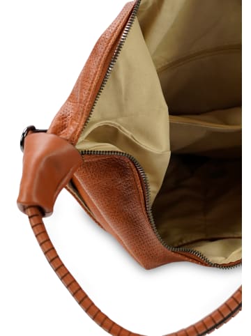Harpa Schultertasche COVE in butterscotch brown