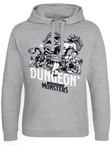Dungeons And Dragons Hoodie "D&D Dung. Monsters" in Grau