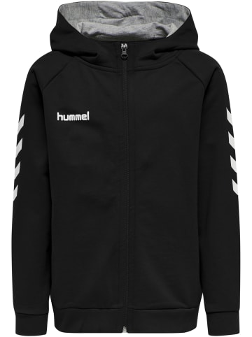 Hummel Baumwoll-Hoodie Hmlgo Kids Cotton Zip Hoodie in BLACK