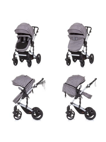 Chipolino Kinderwagen Camea 2 in 1 in grau