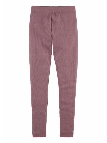 Hessnatur Rib Leggings in altrosa