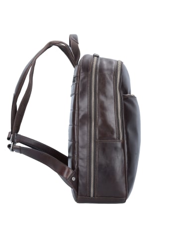 PICARD Buddy Business-Rucksack Leder 39 cm Laptopfach in cafe