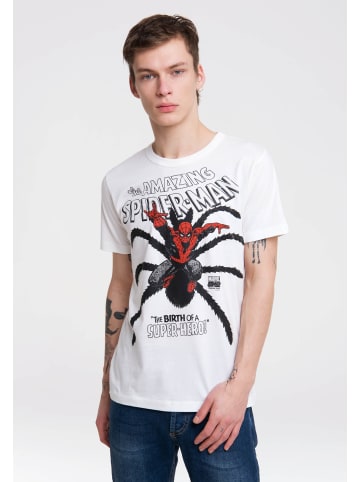 Logoshirt T-Shirt Spider-Man in altweiß