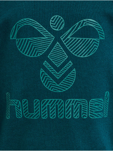 Hummel Sweatshirt Hmlfastwo Lime Sweatshirt in DEEP TEAL