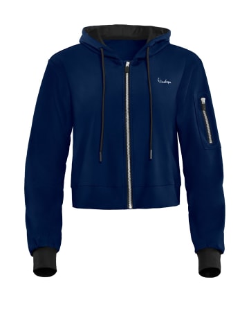 Winshape Functional Comfort One Pocket Jacket J009C in dark blue