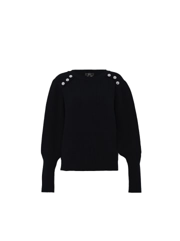 faina Damen Strickpullover in SCHWARZ