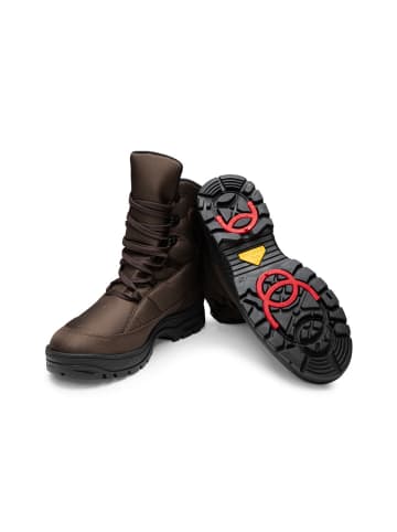 VITAFORM Textil Stiefel in braun