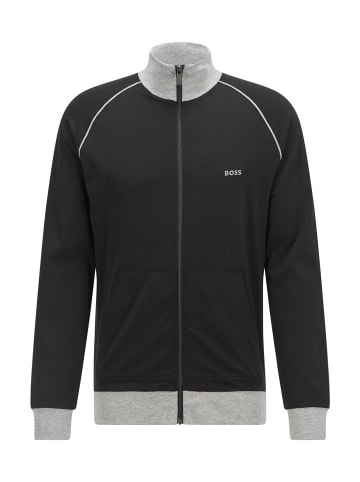 BOSS Sweatjacke in Schwarz