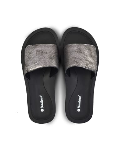 Brasileras Pantoletten "Platino" in Schwarz