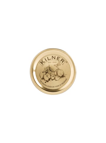 Kilner KILNER | Vakuumdichtung für Weithalsglas, weiß, 12er Set