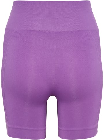 Hummel Hummel Kurze Hose Hmltif Yoga Damen Dehnbarem Atmungsaktiv Schnelltrocknend Nahtlosen in DEWBERRY