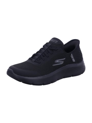 Skechers Damen- Schnürschuhe GO WALK FLEX - GRAND ENTRY in Schwarz