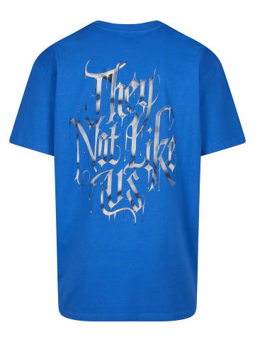 Mister Tee Mister Tee Not Like Us Oversize Tee in cobaltblue