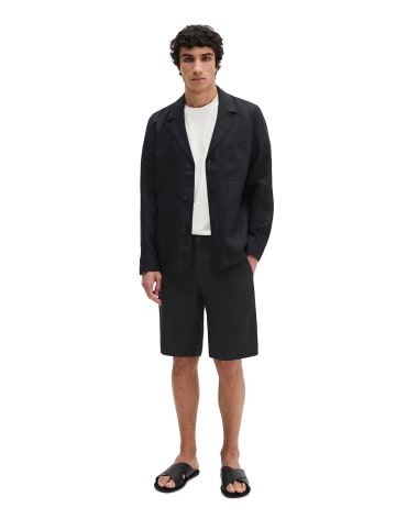 Marc O'Polo Overshirt im Sakko-Stil in Schwarz