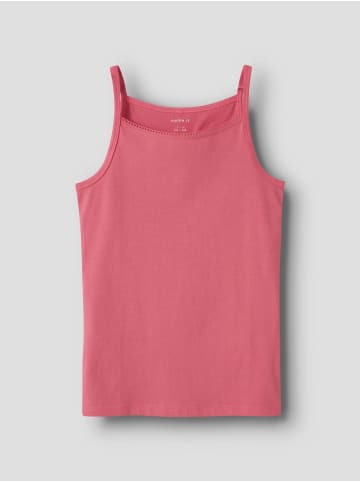 name it Unterhemden 2er Pack NKFSTRAP TOP 2P RASPBERRY in cloud dancer