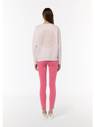 comma Sweatshirt  in  40E6_perlmuttrosa