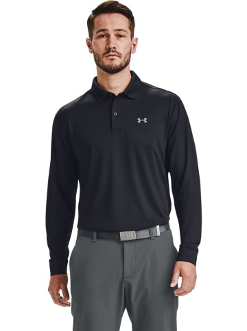 Under Armour Longsleeve "Performance 2.0 Langarm-Poloshirt" in Schwarz